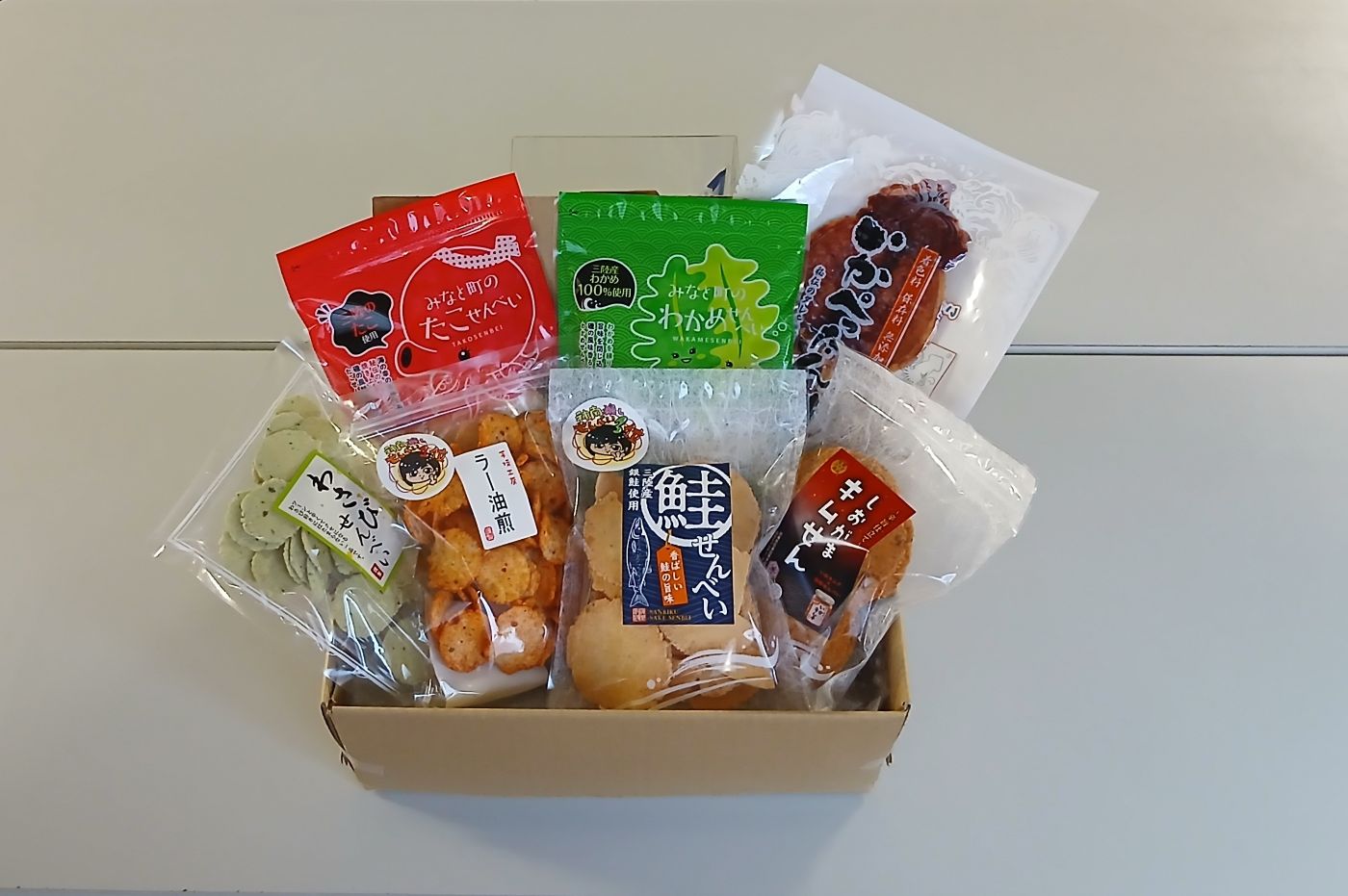 海鮮せんべい　ぴり辛セット